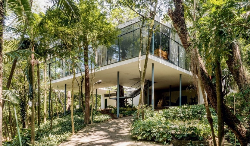 Casa de Vidro: A Obra Icônica de Lina Bo Bardi Escondida no Meio do Verde!