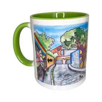 imagem Caneca Beco do Batman Verde