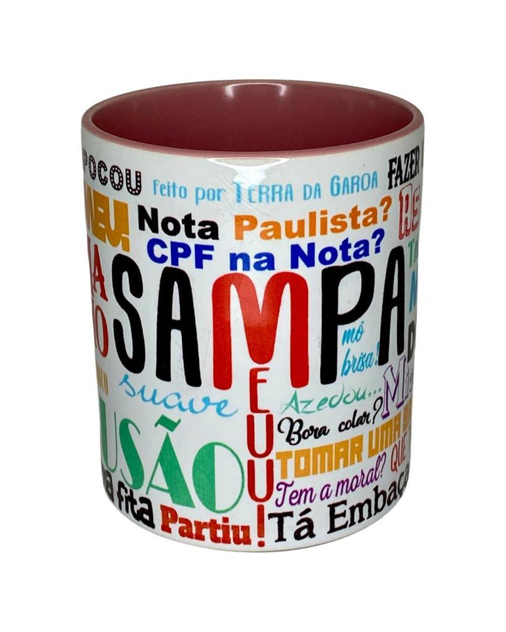 Caneca Gírias Preta