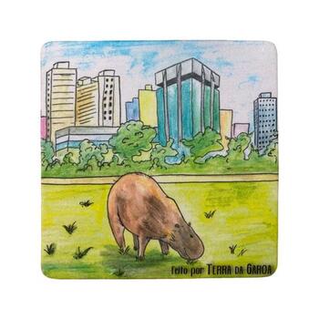 imagem Porta-Copo Capivara
