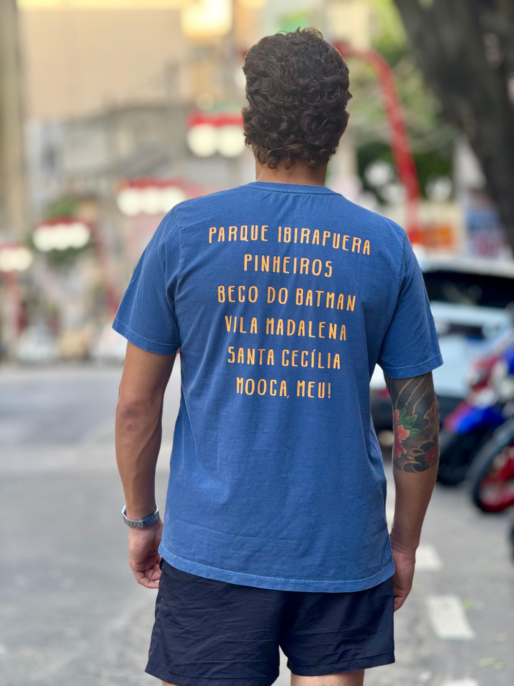 imagem Camiseta SP - Azul Marinho estonado