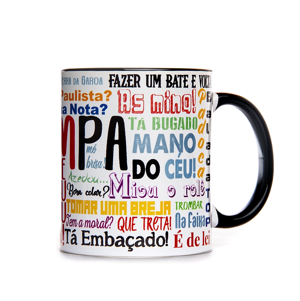 Caneca Gírias Paulistas