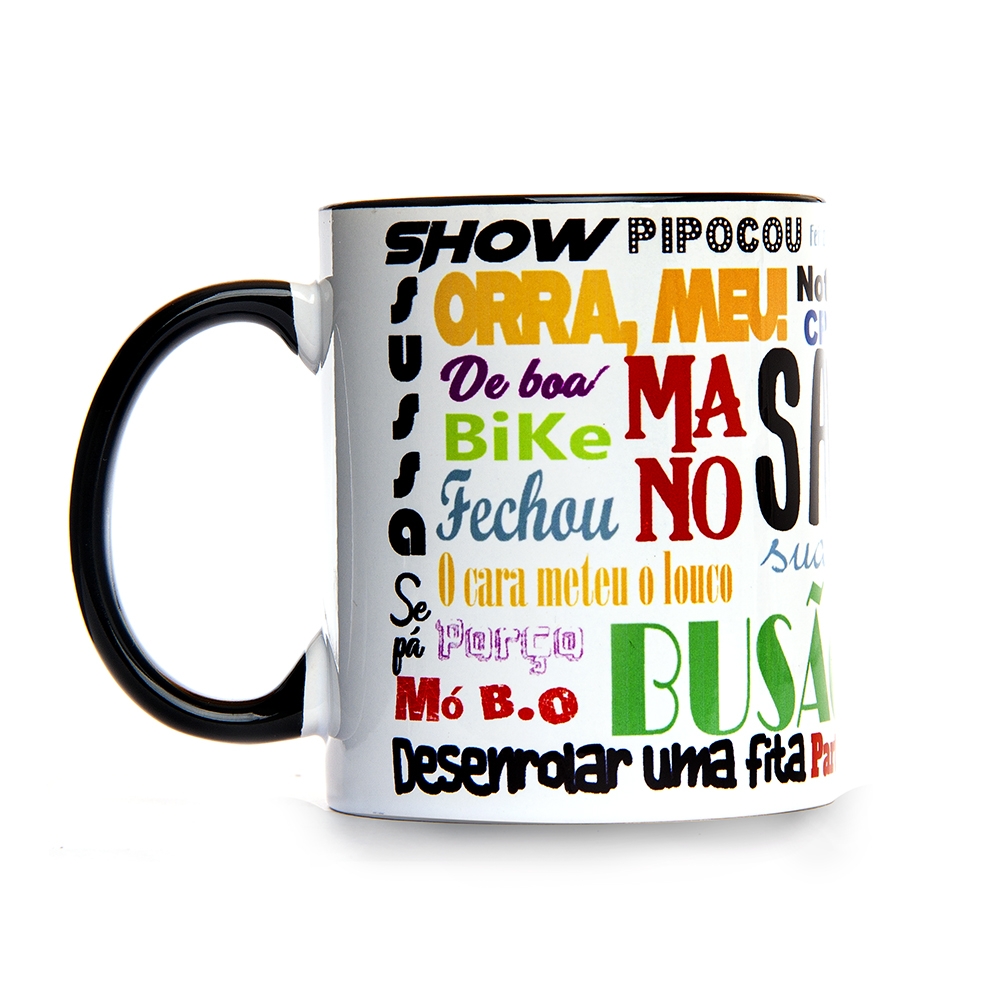 Caneca Gírias Paulistas