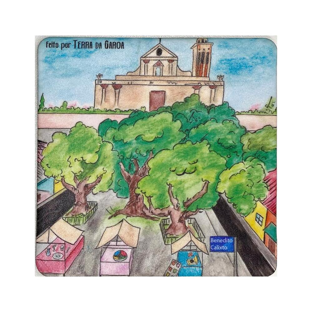 imagem Porta-Copo Benedito Calixto