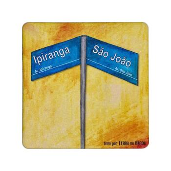 imagem Porta-Copo Placa